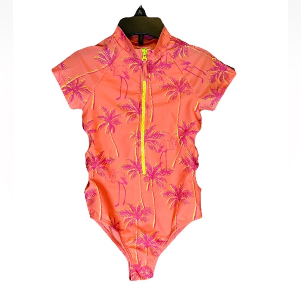 Sol Borne Girls One Piece Swimsuit Size 6x